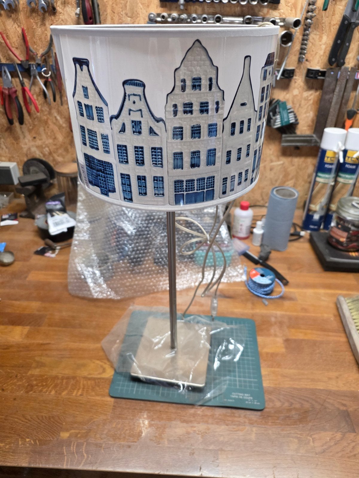 IKEA Januari Tafellamp Oud Hollands - Nieuwstaat, 55cm hoog, Met schakelaar, 55 cm, Nieuw, IKEA