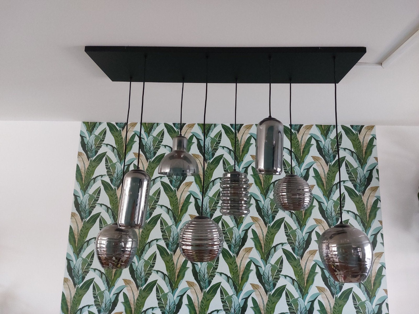 Hanglamp 'Fantasy', Huis en Inrichting, Ophalen, Gebruikt, Glas