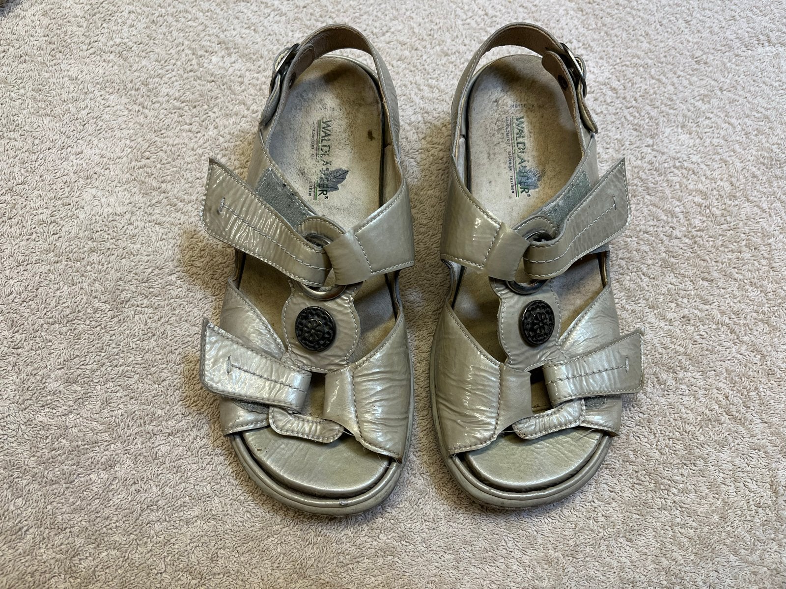 Waldlaufer sandalen maat 36 wijdte K, Ophalen of Verzenden, Gedragen, Overige kleuren, Sandalen of Muiltjes