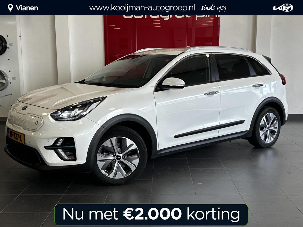 Kia e-Niro ExecutiveLine 64 kWh Tot 460 KM Bereik, VOL luxe, Auto's, Gebruikt, 1712 kg, Wit, 64 kWh