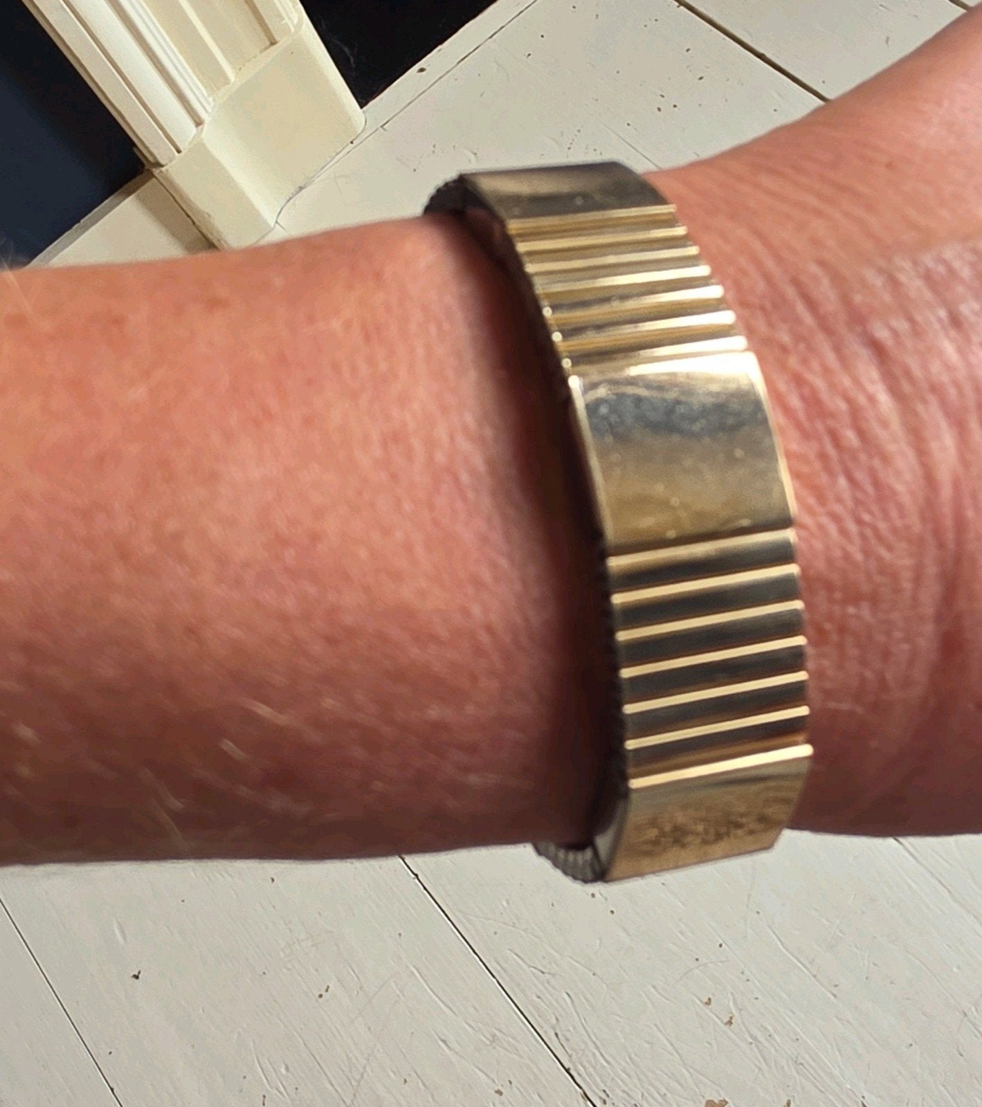 vintage Maruman Santaflex armband, Ophalen, Overige kleuren, Staal