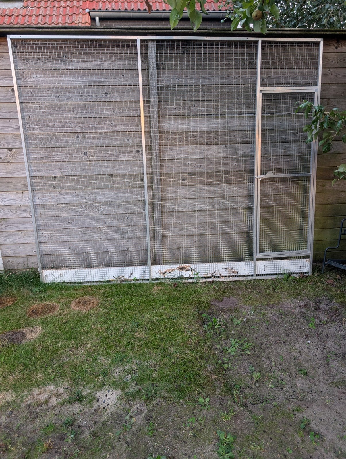 volière paneel aluminium, Ophalen, Gebruikt, Aluminium, Volière