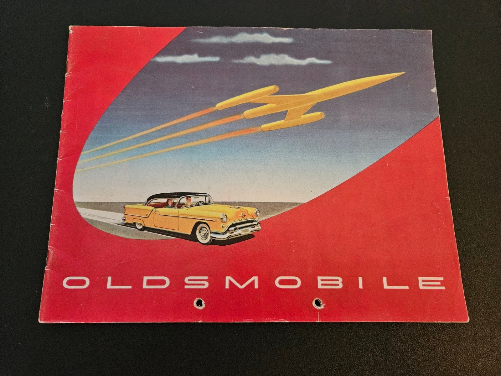 Brochure Oldsmobile 1954 USA, Ophalen of Verzenden, Zo goed als nieuw, Overige merken