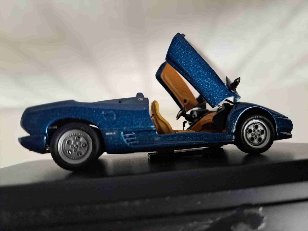 Lamborghini Diablo Roadster 1:43 Detailcars 113, Ophalen of Verzenden, Zo goed als nieuw, Auto, Overige merken