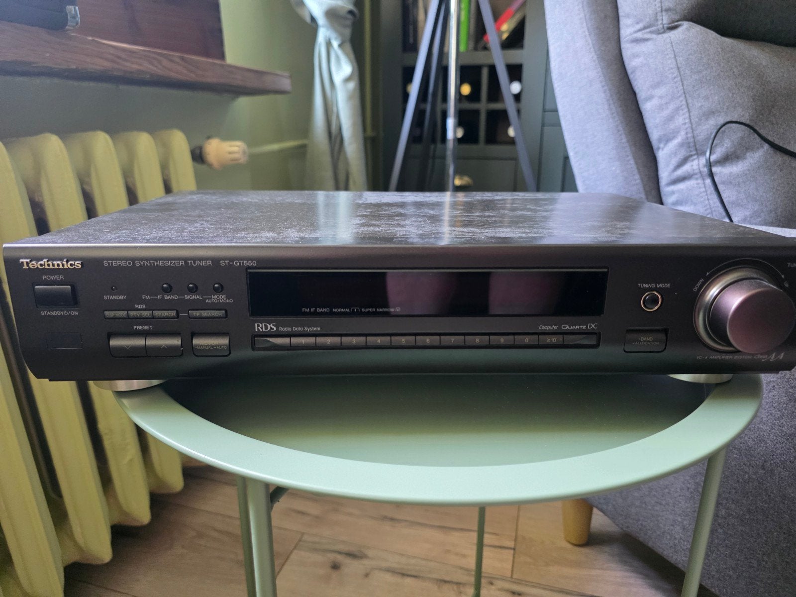 Technics ST-GT550 Stereo Synthesizer Tuner, Audio, Tv en Foto, Tuners, Ophalen of Verzenden, Gebruikt, Analoog