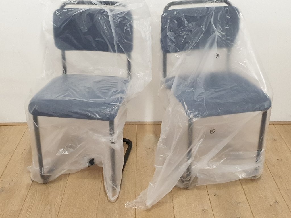 Gispen 101xl sledestoelen showmodel