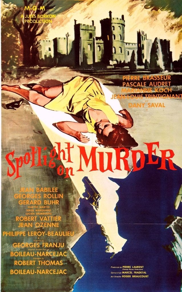 Georges Franju - 'Spotlight on a Murderer' (blu-ray + dvd), Cd's en Dvd's, Blu-ray, Film, Engels, Ophalen of Verzenden, Zo goed als nieuw
