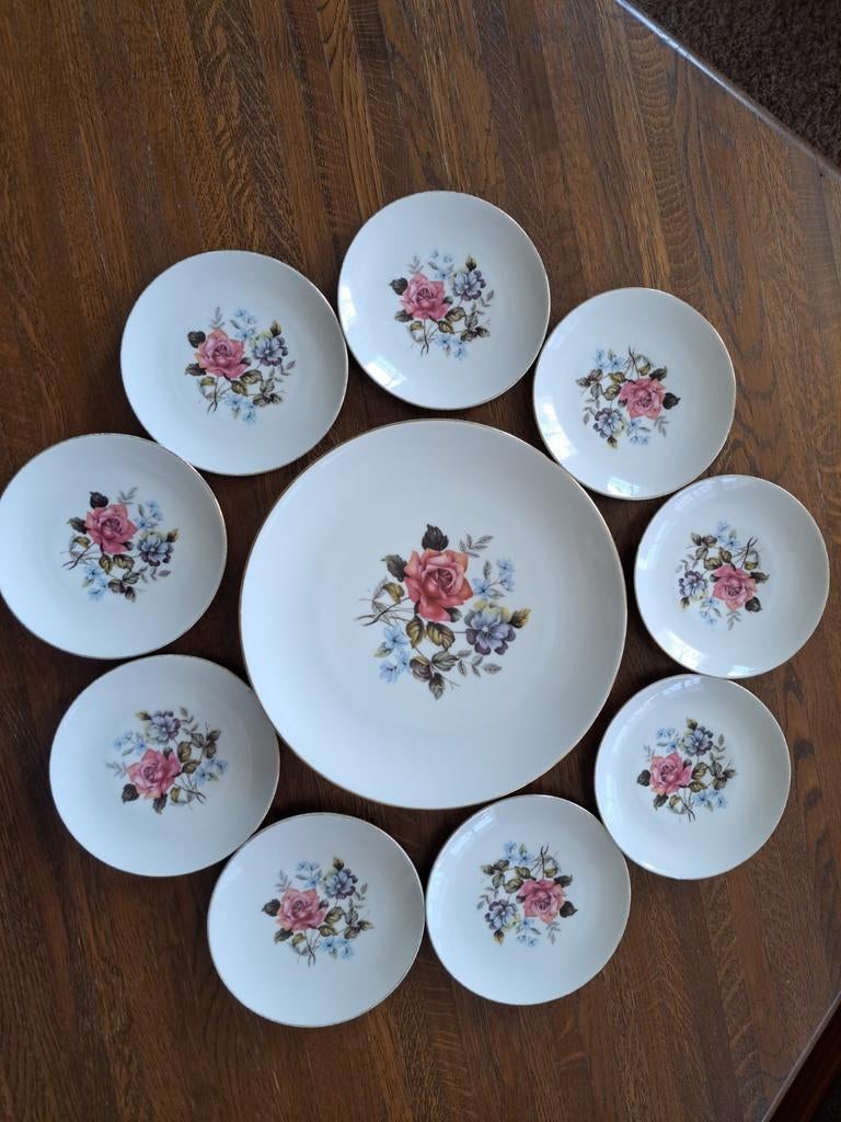 Vintage Bavaria Schumann Arzberg gebakstel, Antiek en Kunst, Ophalen