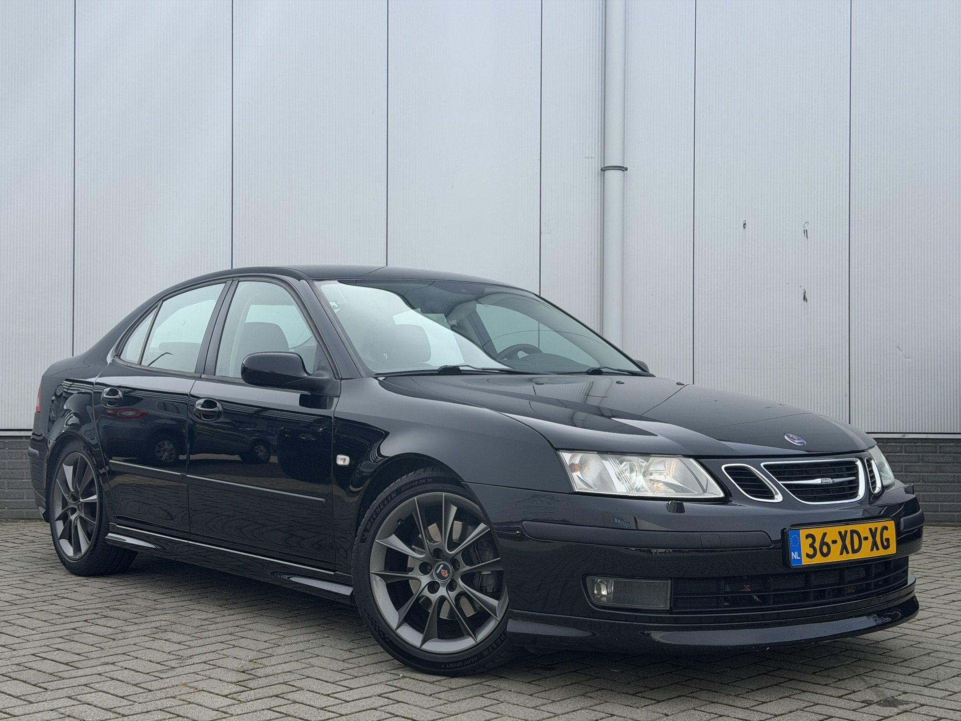 Saab 9-3 Sport Sedan 2.0t Anniversary (bj 2007, automaat), Auto's, Saab, 1998 cc, Gebruikt, 4 cilinders, 1435 kg