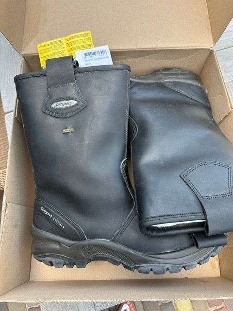 NIEUW Grisport werklaarzen / bouwlaarzen zwart maat 46, Ophalen of Verzenden, Nieuw