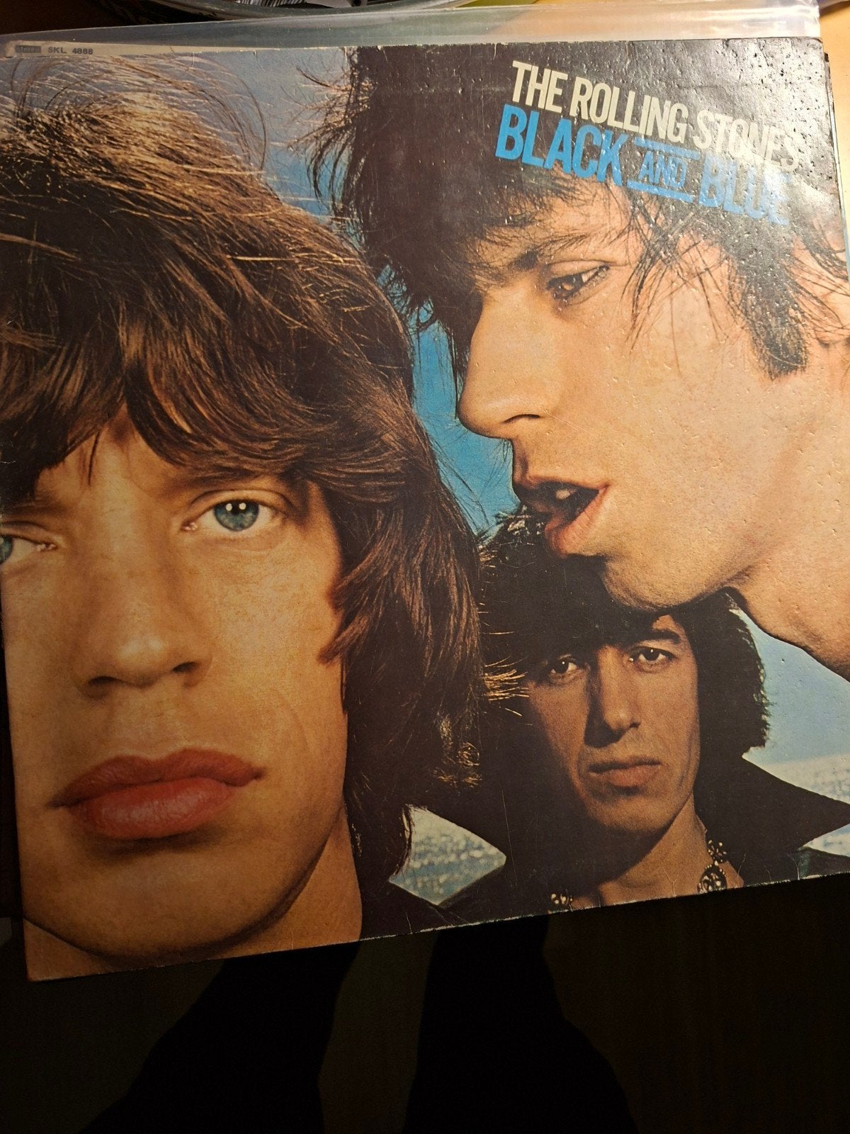 The Rolling Stones - Black and Blue LP Vinyl, LP, Rock, Gebruikt, Ophalen of Verzenden