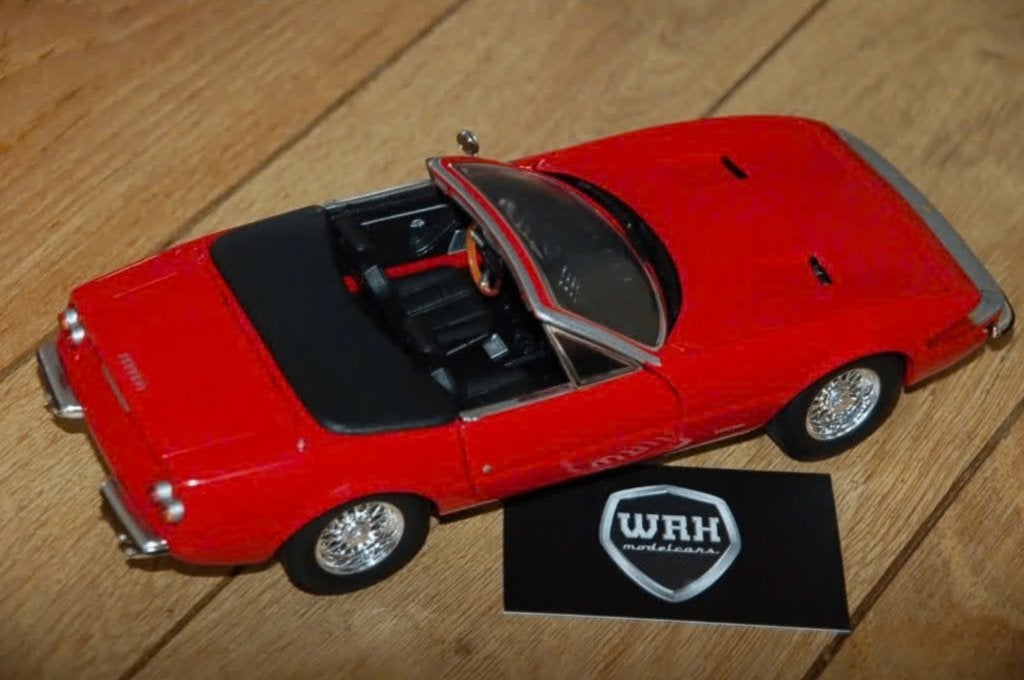 1:18 FERRARI 365 DAYTONA SPIDER red Hotwheels no box WRH, Verzenden, Zo goed als nieuw, Auto, Hot Wheels