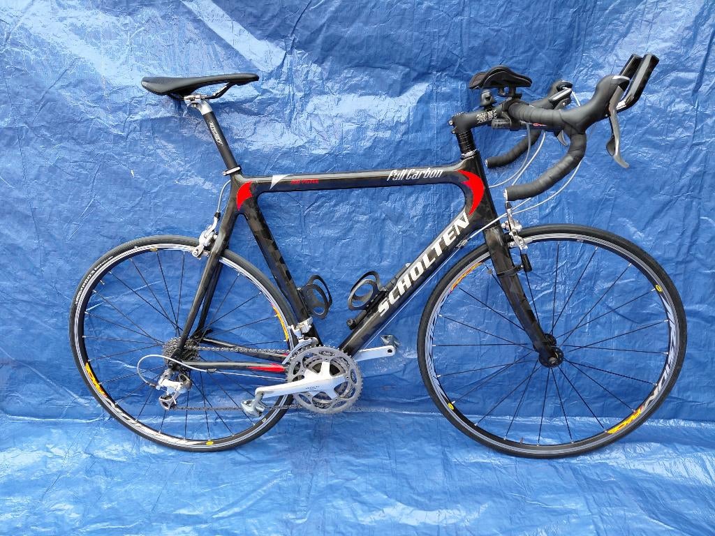 Bijzonder mooie full carbon racefiets, 28 inch, Carbon, Heren, Zo goed als nieuw