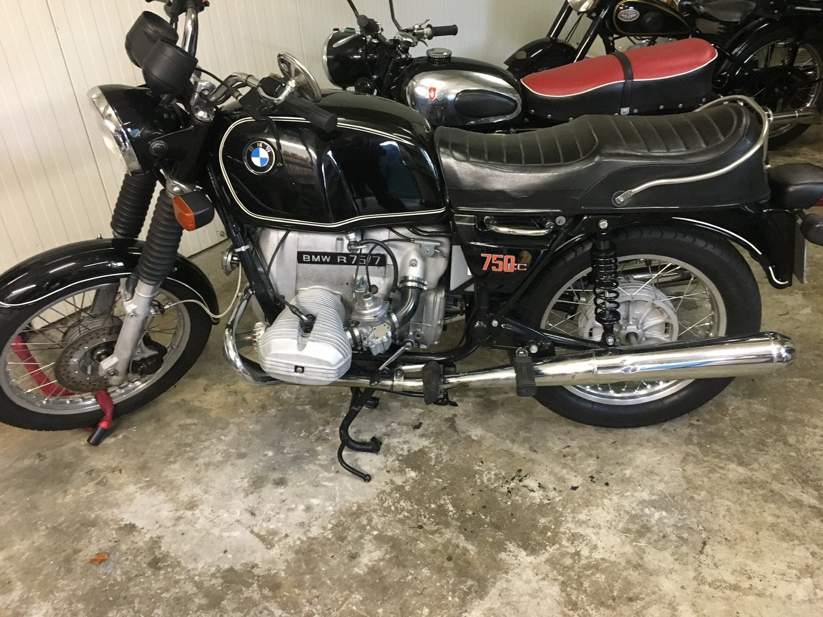 Bmw R75/7 uit 1977, Motoren, 2 cilinders, Meer dan 35 kW, Toermotor