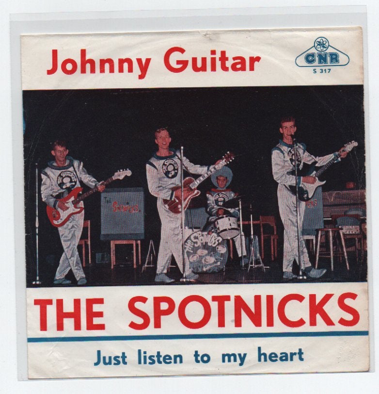 The Spotnicks- Johnny Guitar (Rode letters!!