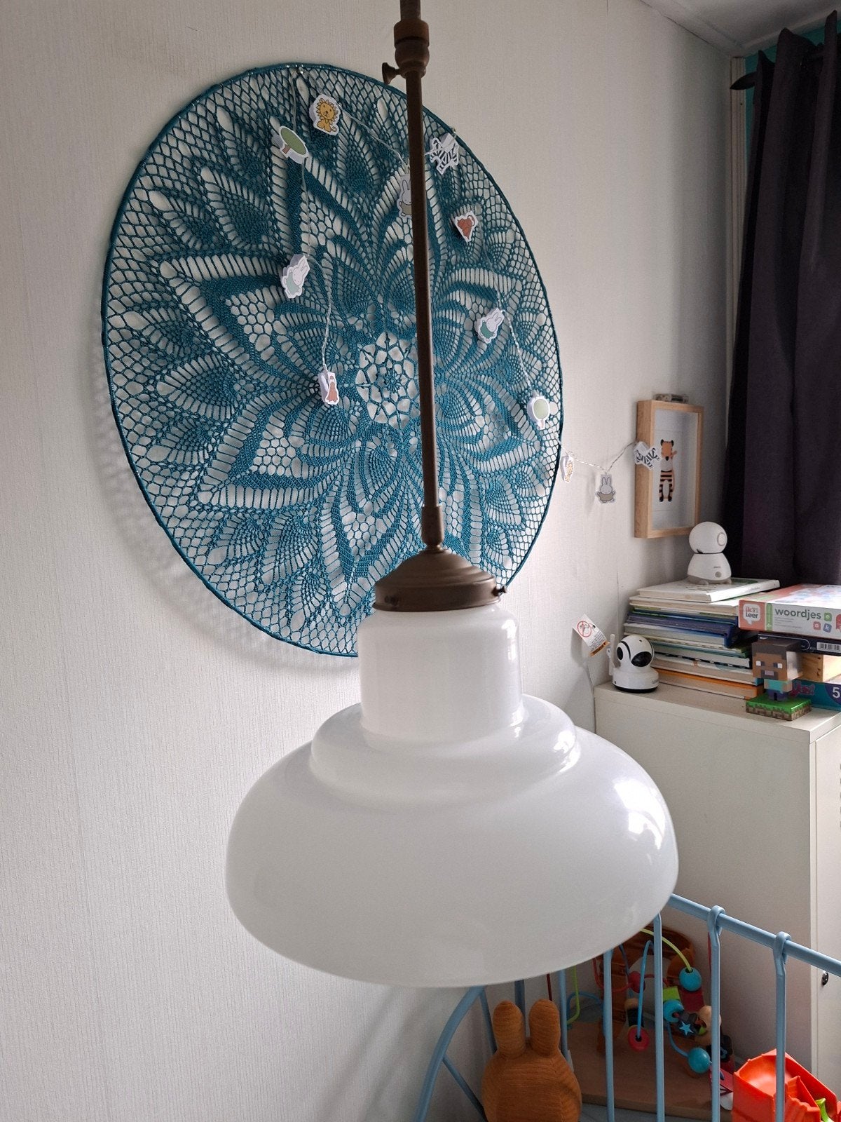 Hanglamp, Ophalen, Glas