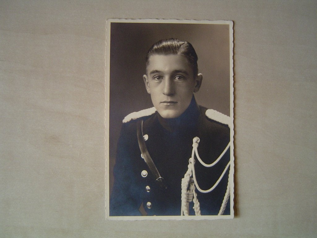 echte foto Man in uniform, Verzamelen, Verzenden, Foto, Zo goed als nieuw, Voor 1940