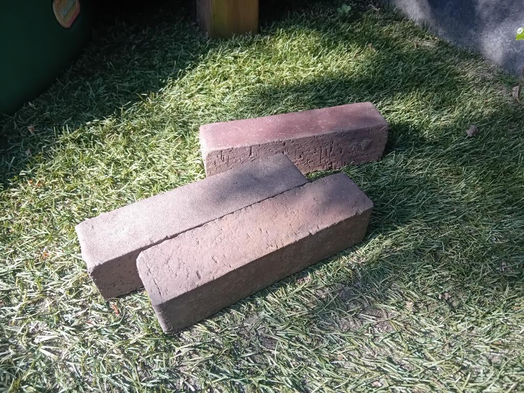 Circa 1-1,5 m2 gebakken klinkers, Ophalen, Overige materialen, Gebruikt, Klinkers