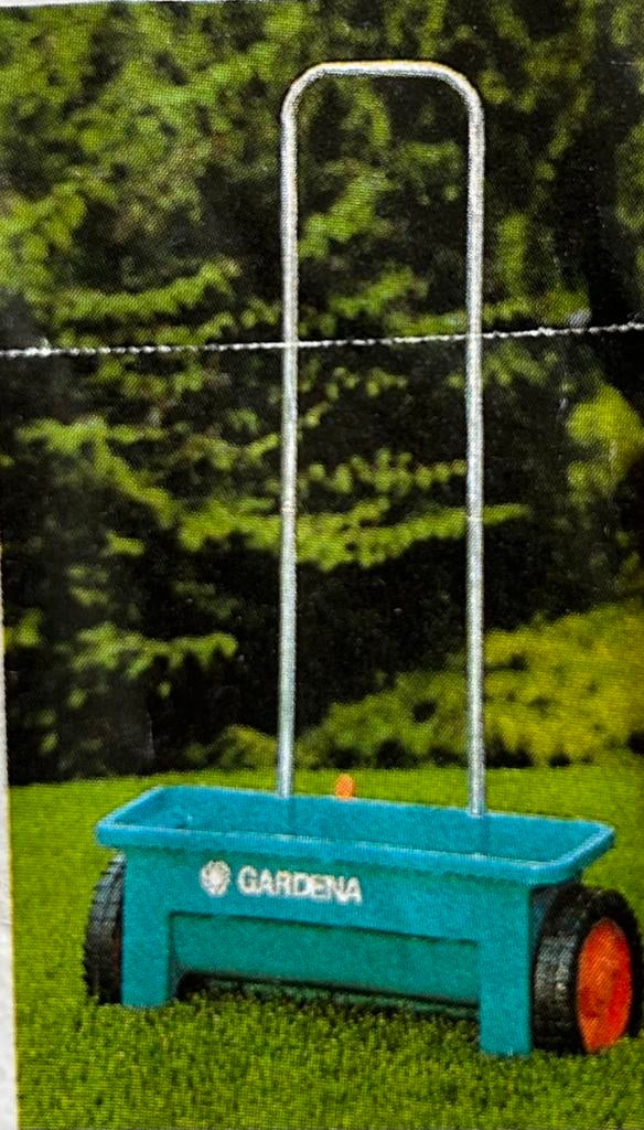 Gardena strooiwagen, Ophalen of Verzenden, Zo goed als nieuw, Elektrisch
