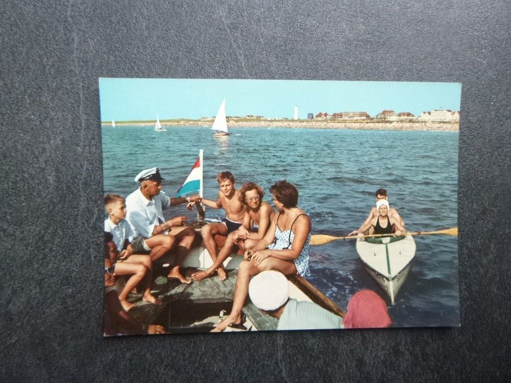 Noordwijk  vanuit de boot/kano, Verzenden, 1980 tot heden, Ongelopen, Zuid-Holland