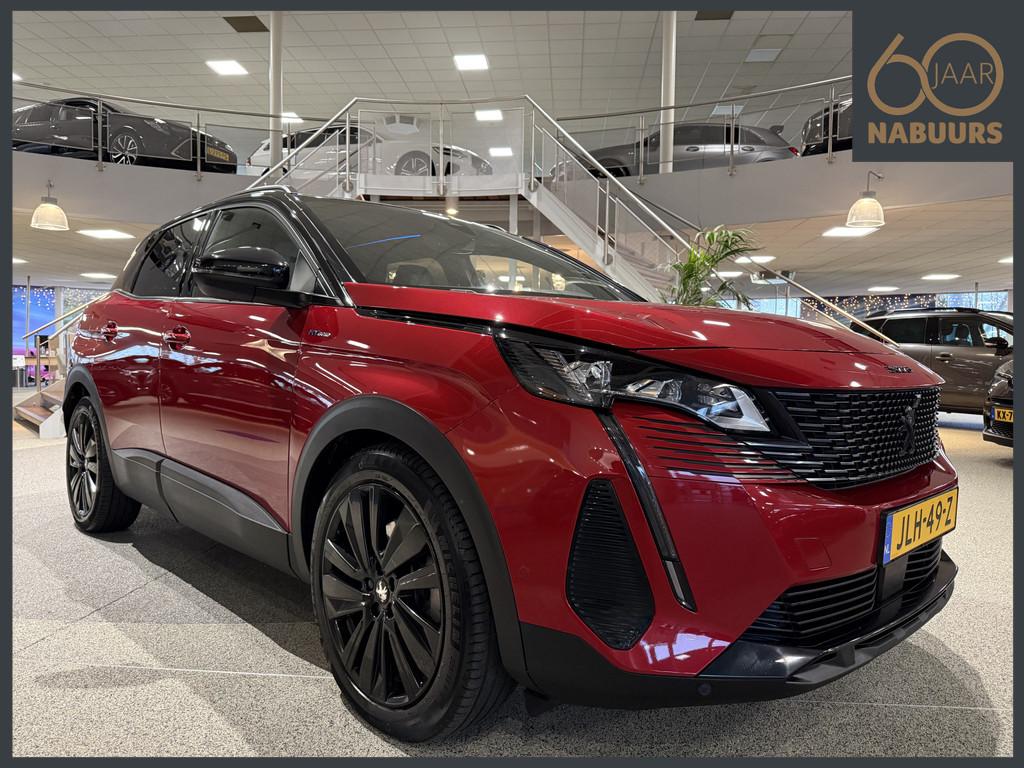 Peugeot 3008 1.6 HYbrid 225pk GT Pack, Black Pack, Pano, FOC, Auto's, Peugeot, 12 maanden, Euro 6, 4 cilinders, Bedrijf