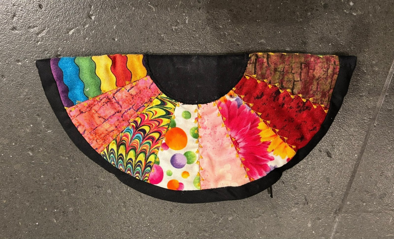Nieuw handgemaakt quilt etui / toilettas met rits, Ophalen of Verzenden, Nieuw, Meerkleurig