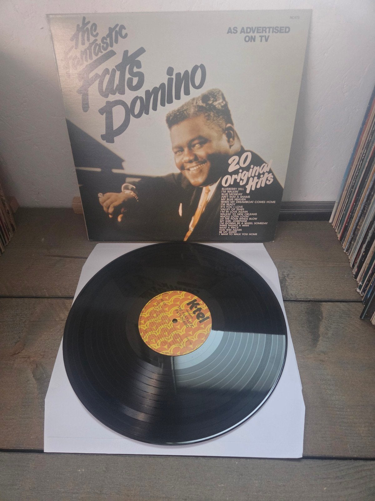 The Fantastic Fats Domino - 20 Original Hits LP, LP, Gebruikt, Pop, Ophalen of Verzenden