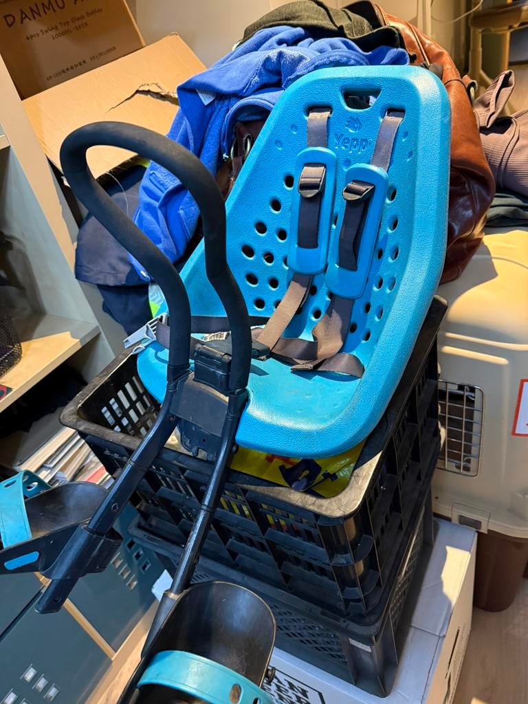 Yepp front bike seat Voorzitje, Ophalen of Verzenden, Zo goed als nieuw