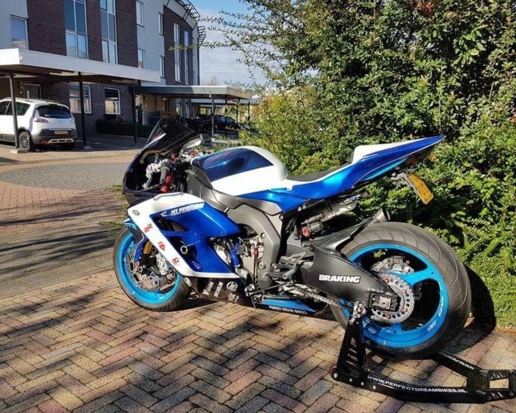 Honda fireblade 1000RR, Sportuitlaat, 4 cilinders, Super Sport, Particulier
