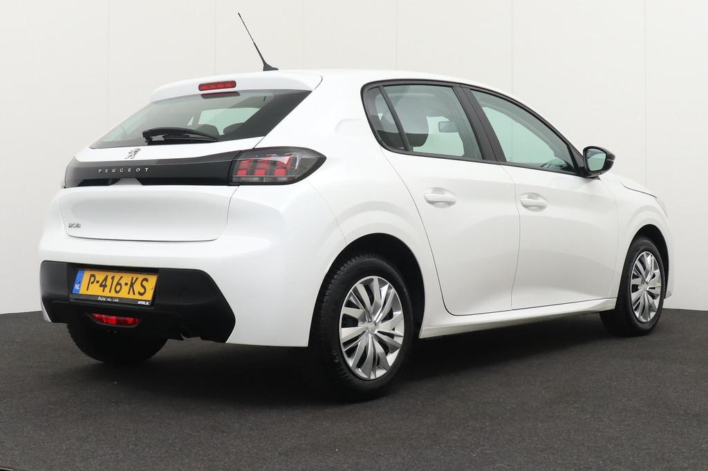 Peugeot 208 1.2T Business Carplay DAB Bluetooth (bj 2022), Voorwielaandrijving, Stof, 1199 cc, Wit