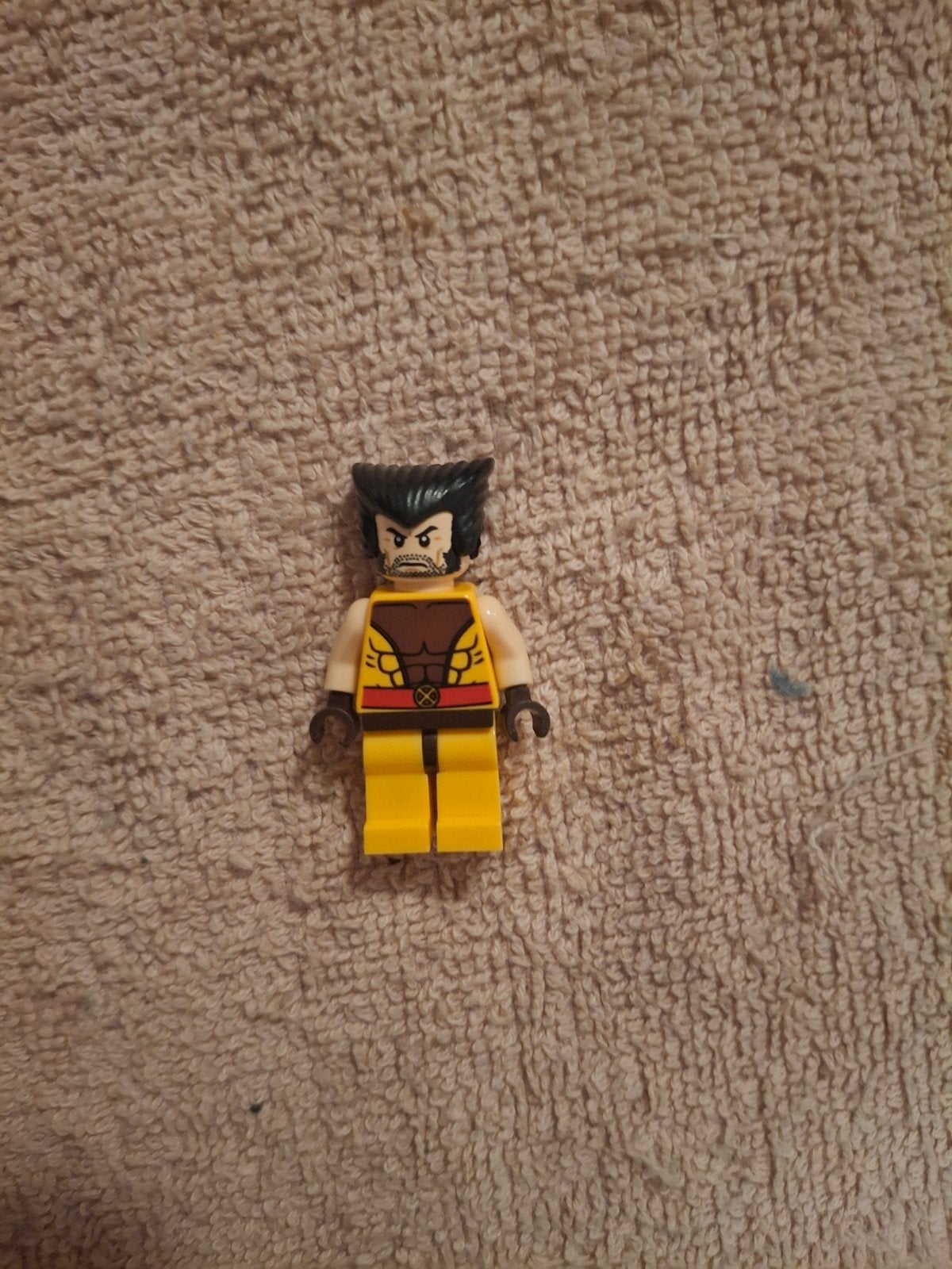 LEGO Marvel Wolverine Minifiguur sh0118, Ophalen of Verzenden, Zo goed als nieuw