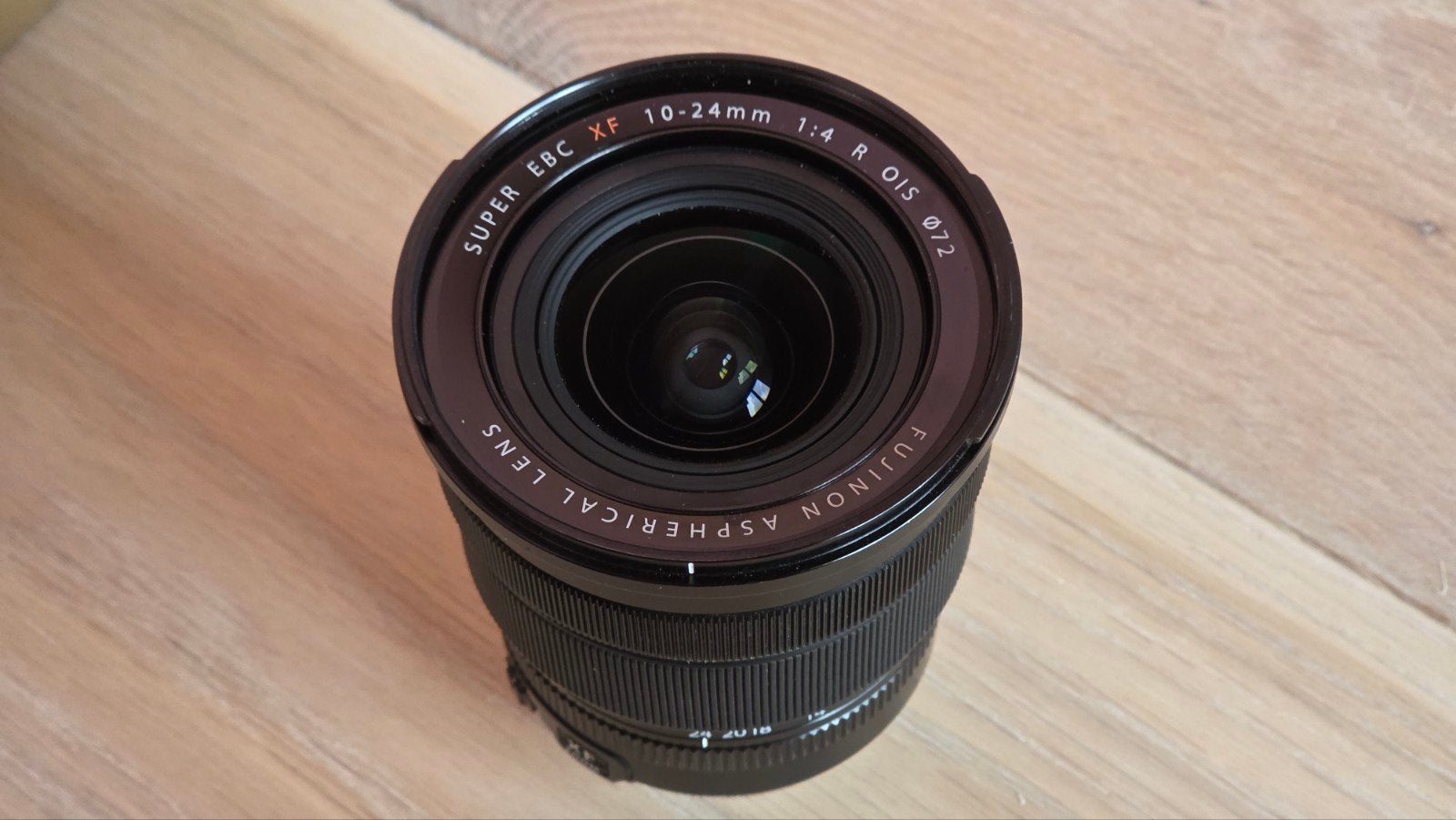 Fujinon XF 10-24mm F4 R OIS groothoeklens, Fujifilm, Zo goed als nieuw, Fujifilm X-mount, Beeldstabilisatie