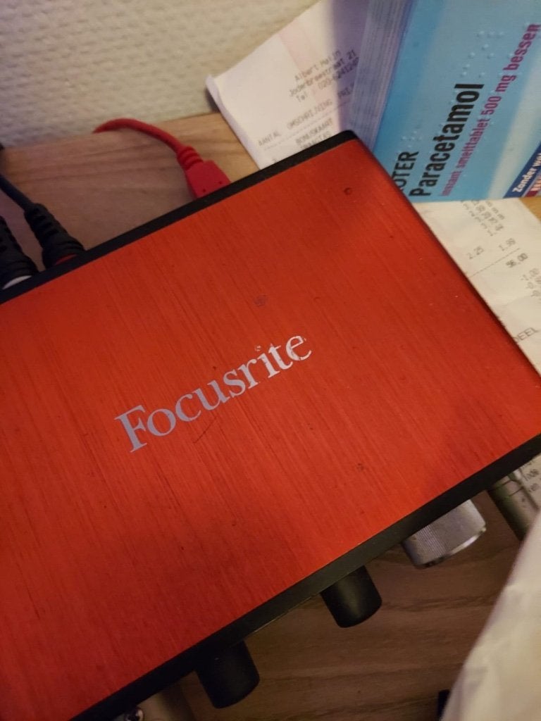 Focusrite Scarlett Solo Audio Interface, Ophalen of Verzenden, Zo goed als nieuw, Extern, Focusrite