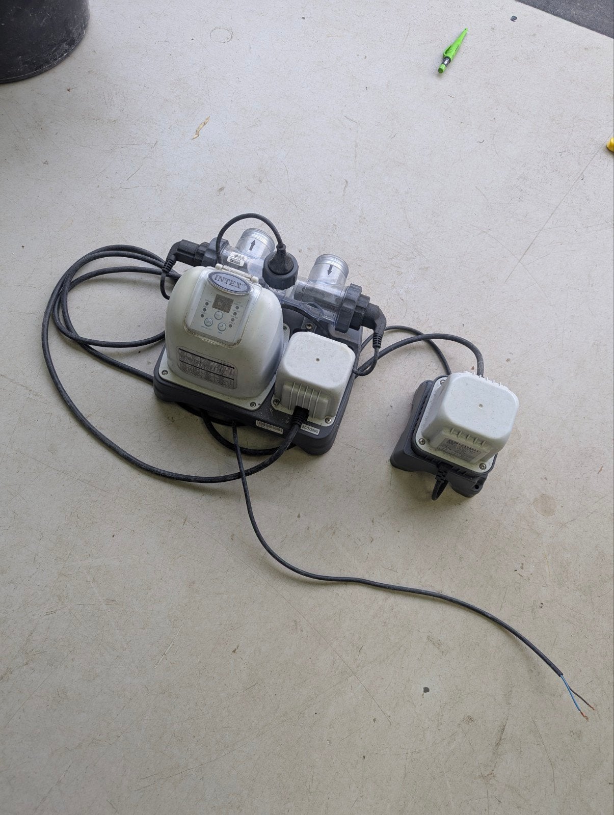 Intex Zoutwatersysteem, Tuin en Terras, Zwembad-toebehoren, Ophalen of Verzenden, Gebruikt