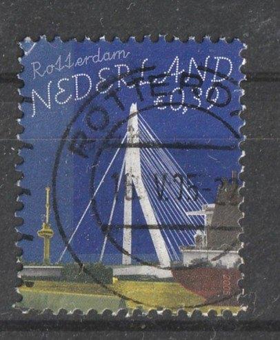 11 D --2340  Mooi Nederland 2005 Rotterdam, Postzegels en Munten, Verzenden, Na 1940, Gestempeld