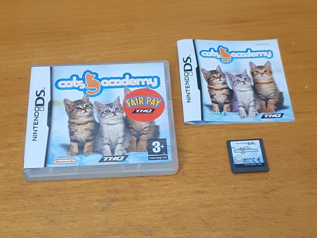 DS | Cats Academy, Puzzel en Educatief, Gebruikt, 1 speler, Ophalen of Verzenden