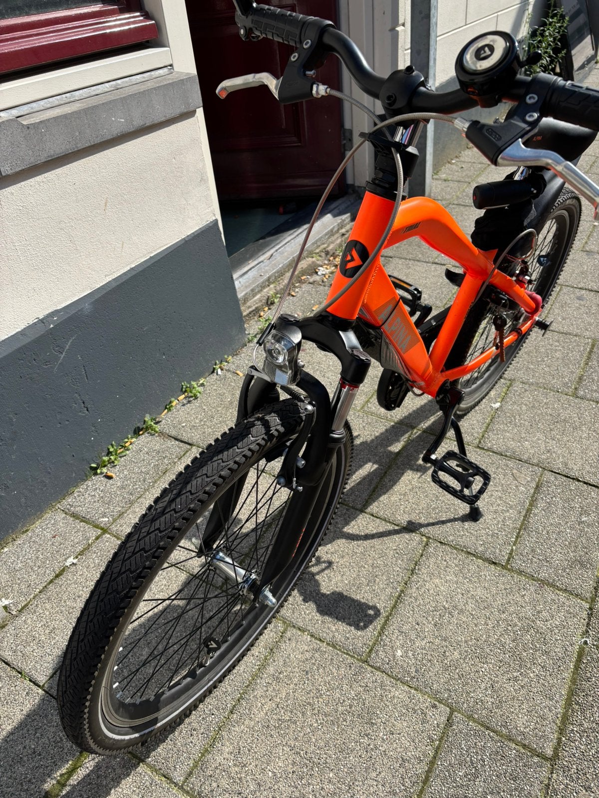 Alpina Trial Jongensfiets - 22 inch, Ophalen, Terugtraprem, 22 inch, Handrem