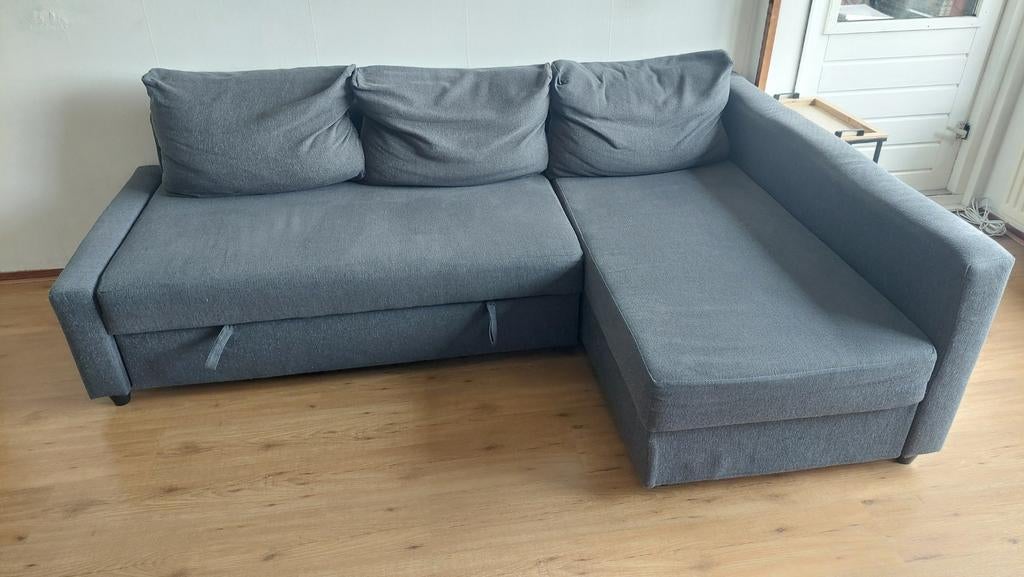 Mooie HOEKBANK (3 zits) te koop., Ophalen, Grijs
