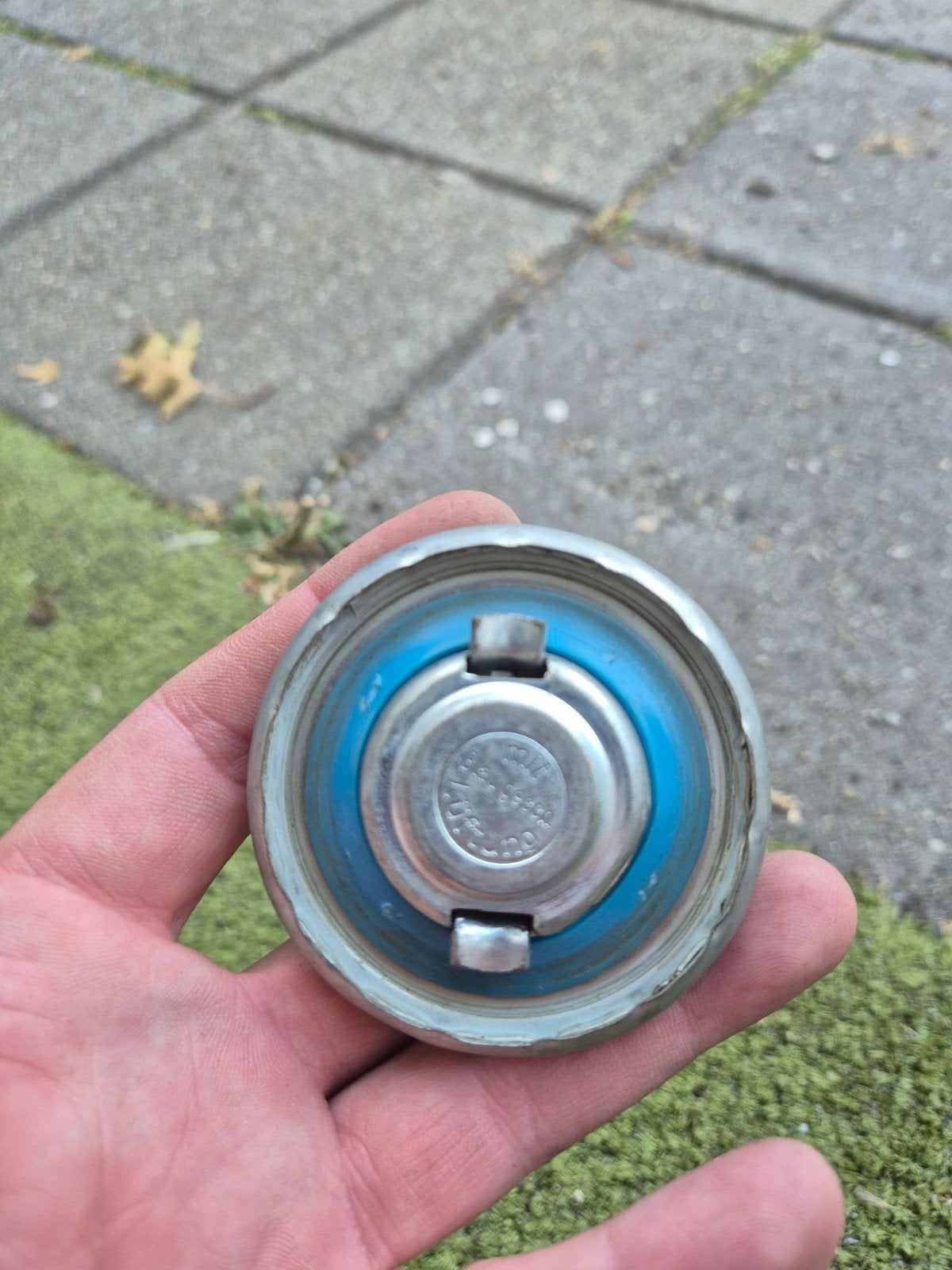 Oude tankdop voor klassieke auto of oldtimer, Ophalen of Verzenden, Gebruikt, Oldtimer onderdelen