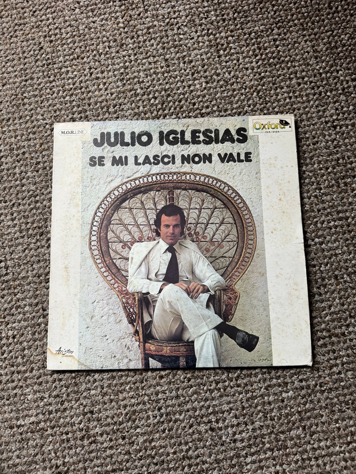 Julio Iglesias - Se Mi Lasci Non Vale LP (1976), LP, Gebruikt, Pop, Ophalen of Verzenden