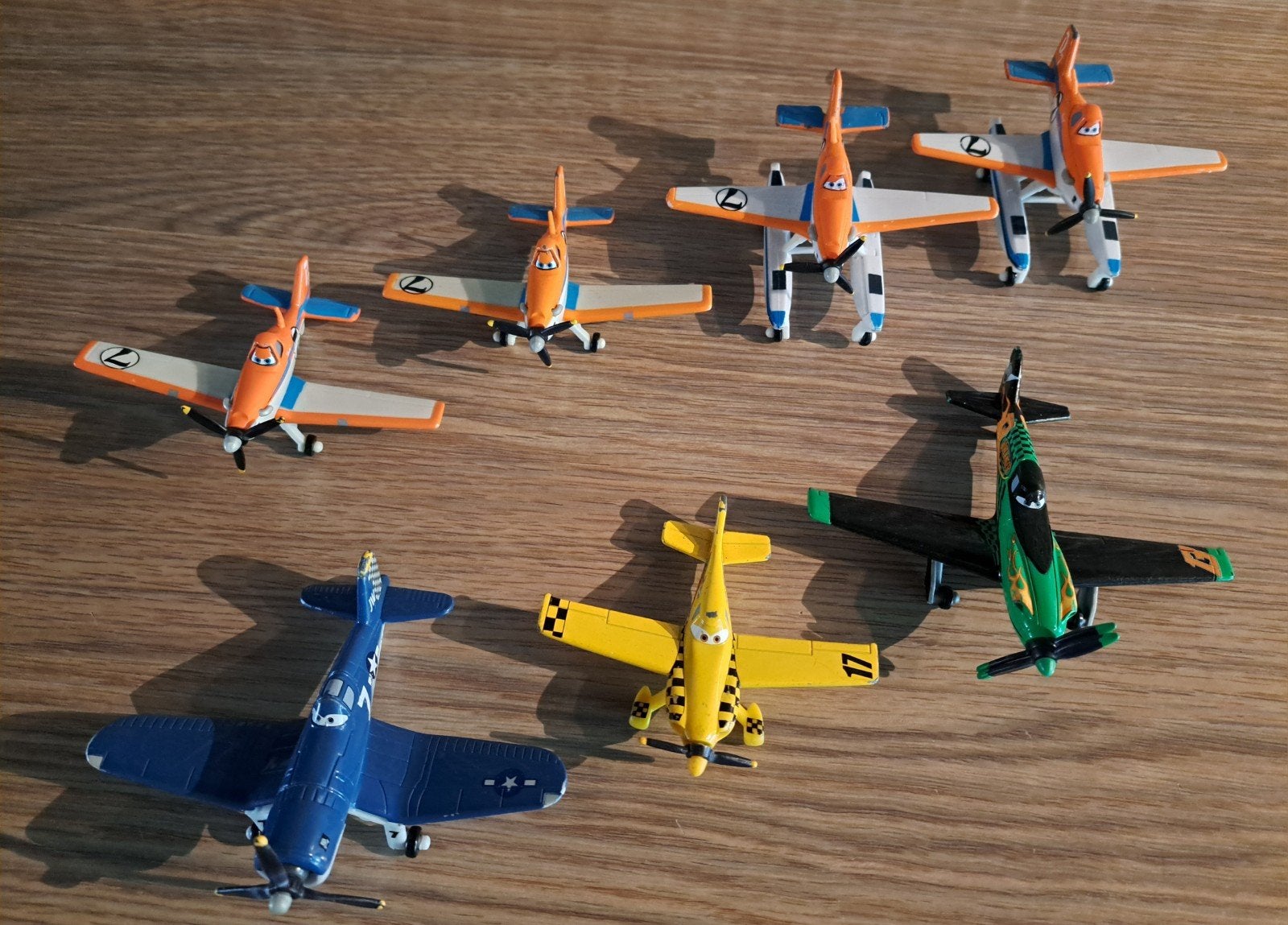 Disney Planes Vliegtuigjes, Ophalen, Gebruikt