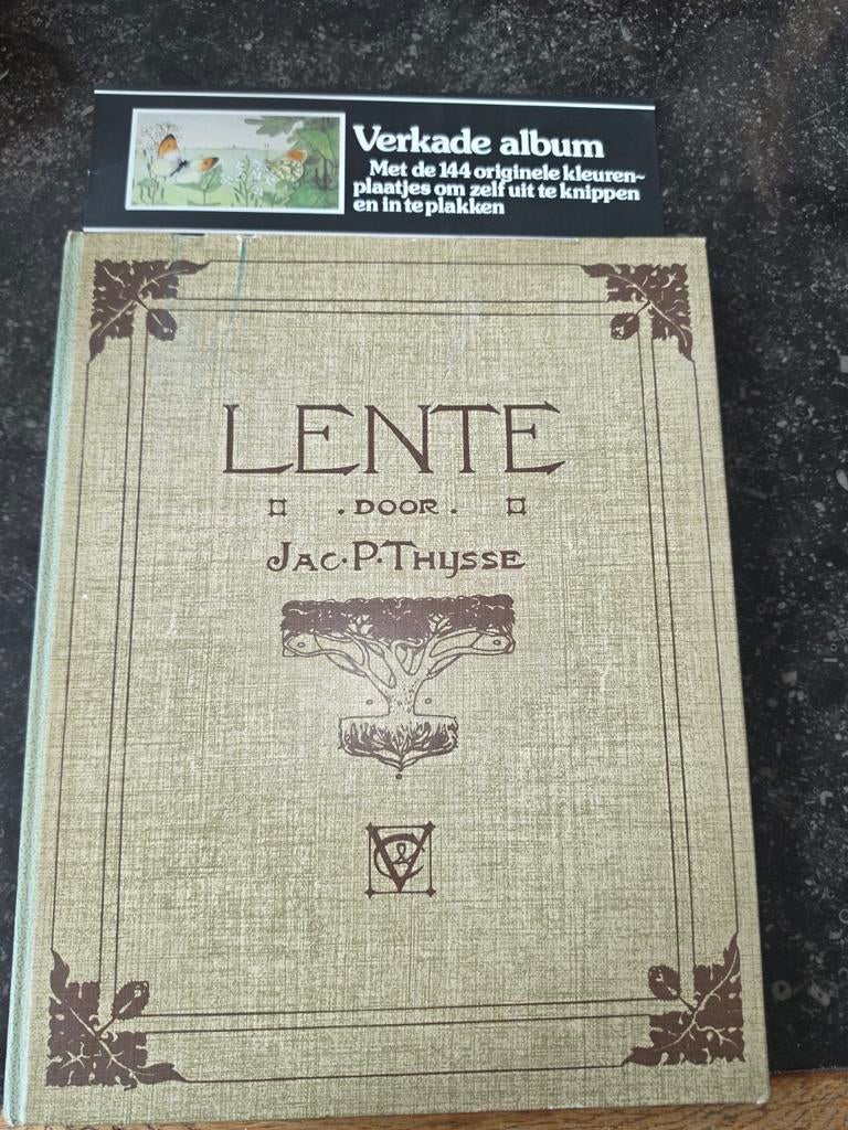 Lente door Jac. P. Thijsse - Verkade album, Boeken, Ophalen of Verzenden, Gelezen