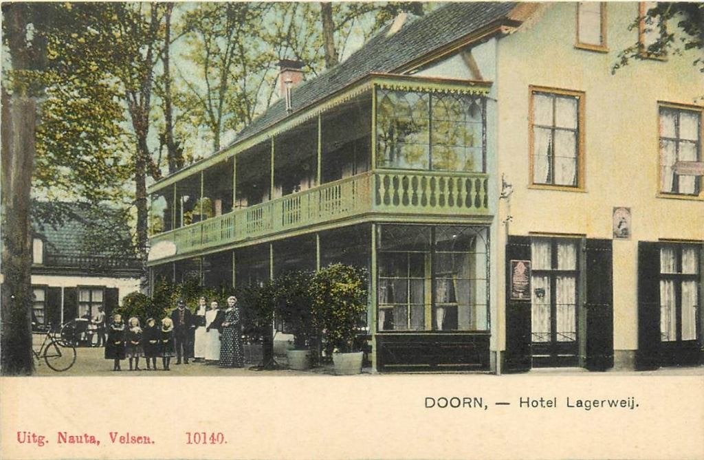388-405-019 Doorn Hotel Lagerweij, Verzenden, Voor 1920, Utrecht