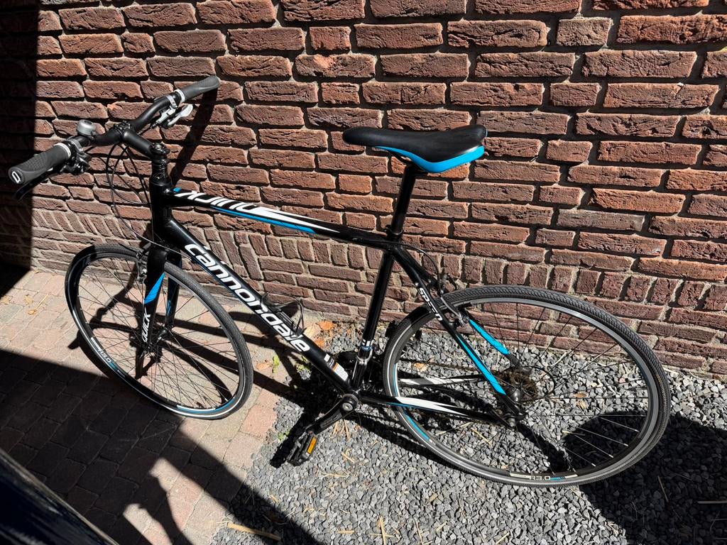 Cannondale Quick Speed 1 maat 56 zwart – als nieuw, 28 inch, Zo goed als nieuw, Meer dan 20 versnellingen, Schijfrem