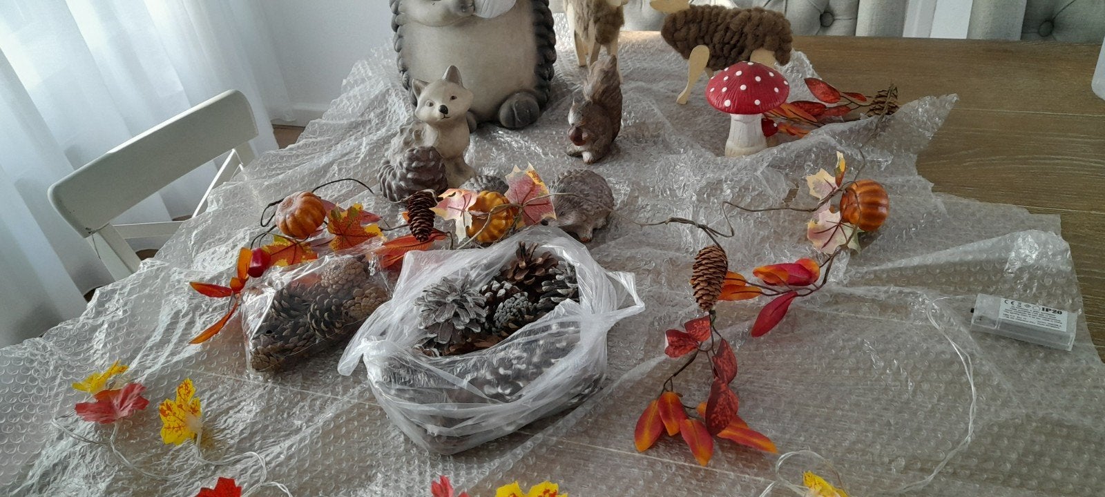 Gan Herfst decoratie compleet verschillende spullen, Meerkleurig, Overige materialen, Overige stijlen, Ophalen of Verzenden