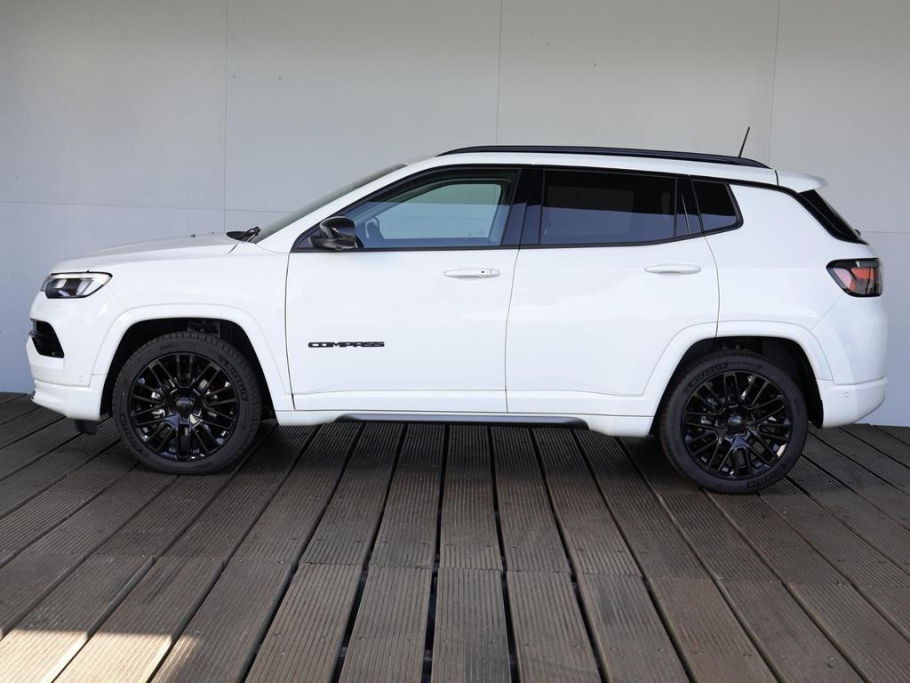 Jeep Compass 1.5T e-Hybrid High Altitude | 19 inch | 360 cam, Automatische klimaatregeling, Gebruikt, 4 cilinders, Leder en Stof
