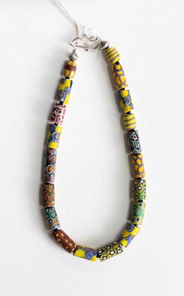 Antieke Afrikaanse kralen, Millefiori, Ophalen of Verzenden