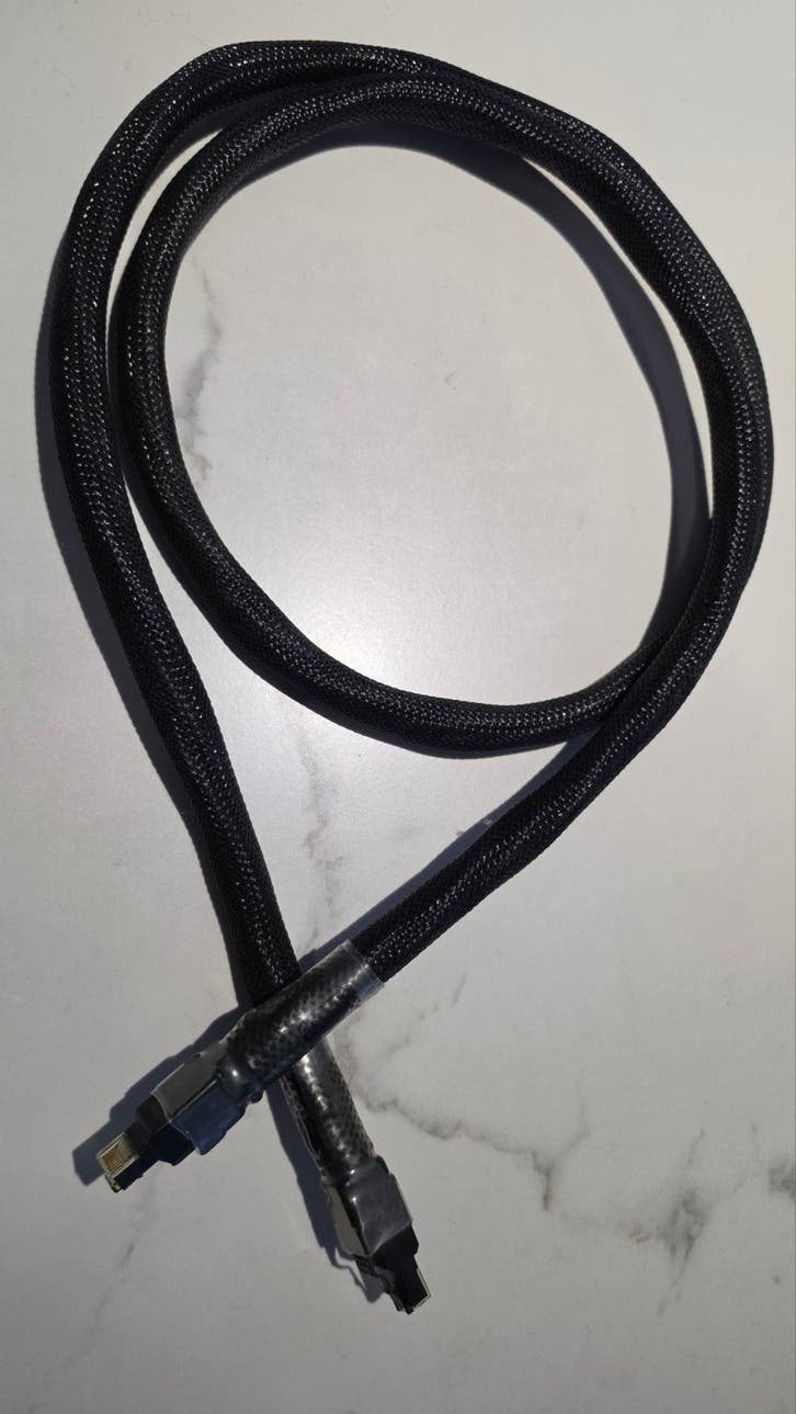 Audiomaat M-WAY 3DW Reference ethernet lan UTP kabel, Ophalen of Verzenden, Zo goed als nieuw, Minder dan 2 meter, Overige kabels