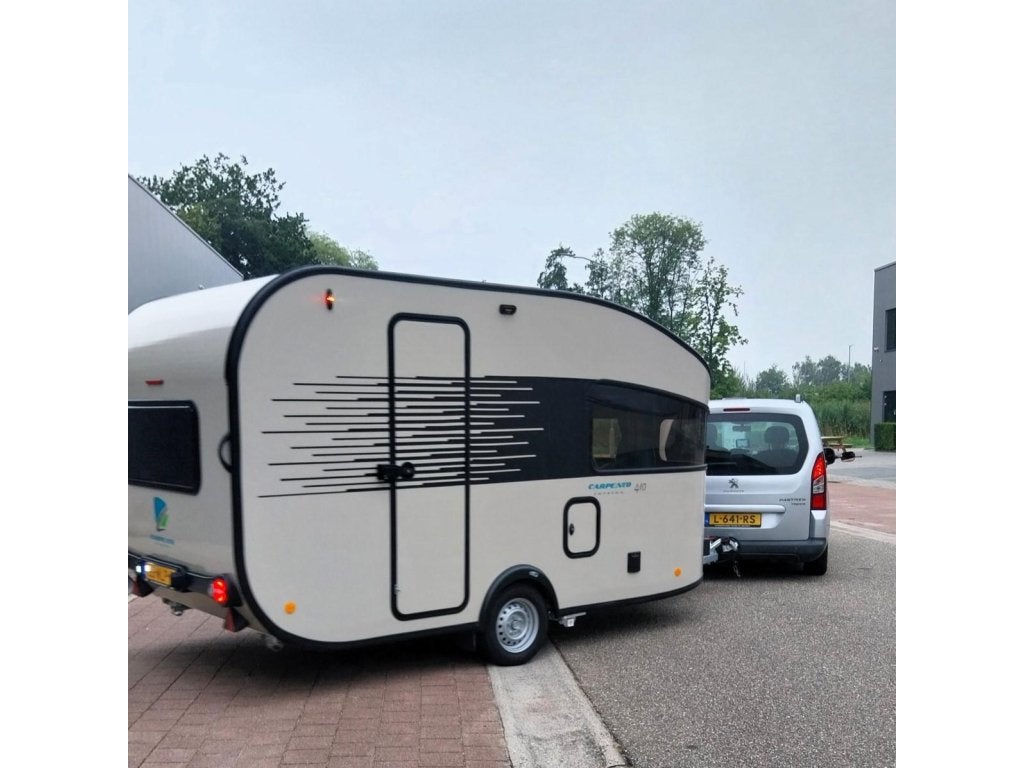 Carpento 410 S| Luifel&voortent | Mover | 4 slaapple, Overige merken, Bedrijf, 4 tot 5 meter, Dwarsbed