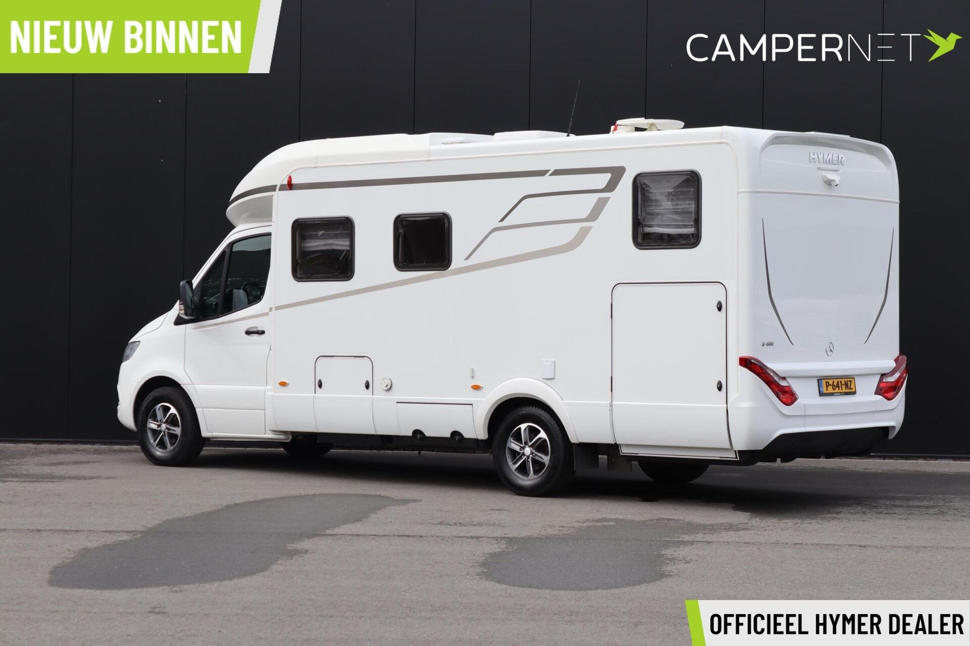 Hymer BMC-T 680 177pk Automaat | Lengtebedden | Hefbed | Ges, Caravans en Kamperen, Campers, Automaat, Hordeur, 7 tot 8 meter